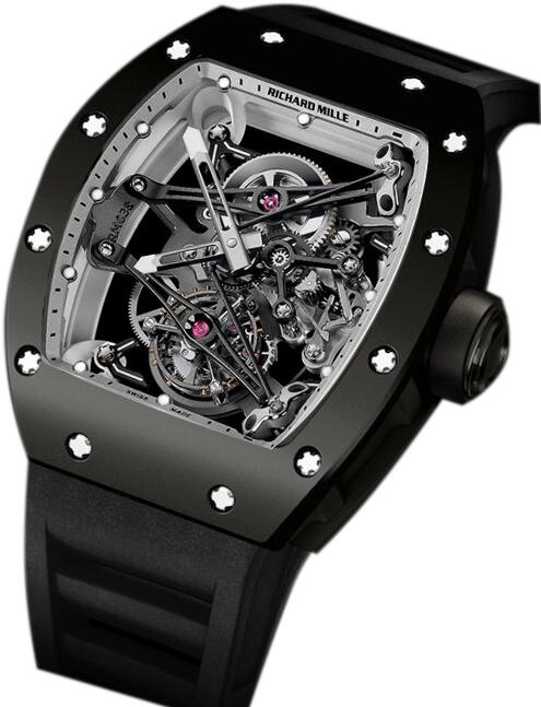 REVIEW Replica Richard Mille RM 038 Tourbillon Bubba Watson Black Watch